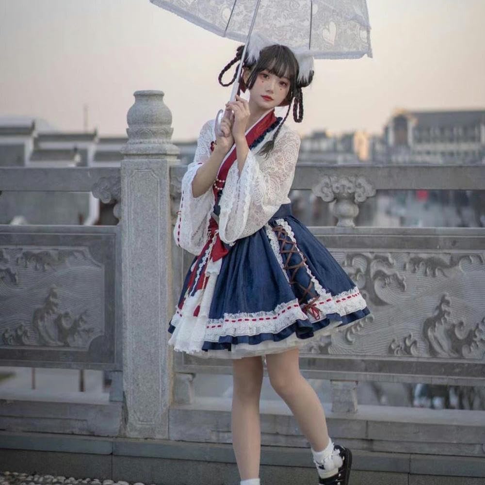白雪姫カラー❤️ロリータミニワンピース お出かけ女子会イベントにおすすめ 2025年新作 白雪姫カラー♪♪ロリータミニワンピース お出かけ